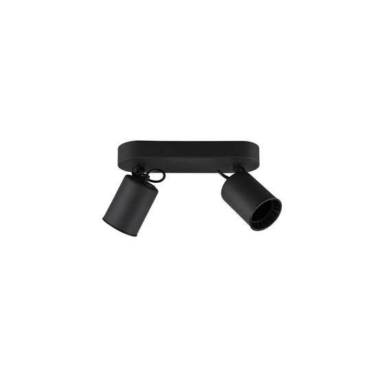 Trio Lighting Trio Lighting Duo accent plafondspot 2xGU10 zwart mat - Perfect voor sfeervolle verlichting in elke ruimte