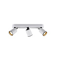 Trio Lighting Trio white/black accent ceiling spot 3xGU10 matt white - Perfect lighting for any space