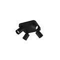 Trio Lighting Trio Lighting Quartet accent ceiling spot 4xGU10 black matt - Ideal for stylish lighting in any space
