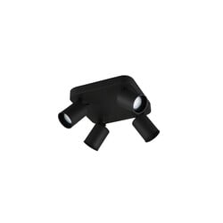 Trio Lighting Quartet spot plafond accent 4xGU10 noir mat