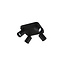 Trio Lighting Trio Lighting Quartet foco de techo acentuado 4xGU10 negro mate - Ideal para una iluminación elegante en cualquier espacio