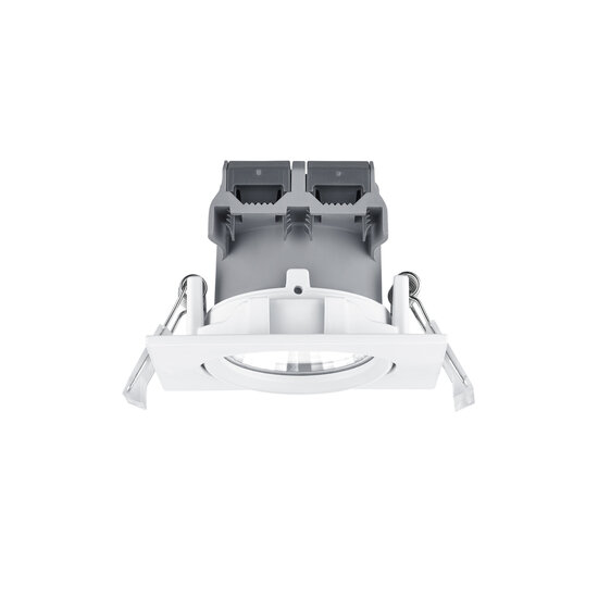 Trio Lighting Trio Lighting Spot encastré carré mat blanc rotatif LED 1x5,5W 3000K - Éclairage idéal pour chaque espace