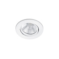 Spot encastrable rond orientable blanc mat LED 1x5,5W 3000K