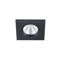 Trio Lighting Square IP65 matte black cheap recessed spot LED 1x5.5W DIM 3000K