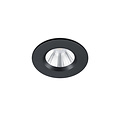 Foco empotrable redondo IP65 negro mate LED 1x5,5W DIM 3000K