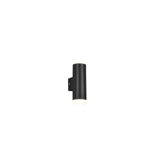 Trio Lighting Trio Lighting Large top/bottom wall lamp LED 1x4W 3000K matt black - Ideal for humid spaces
