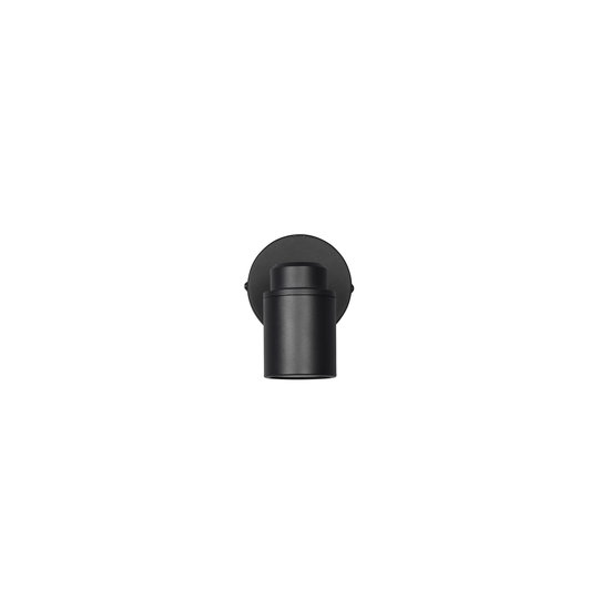 Adjustable IP44 moisture-resistant matt black wall/ceiling spotlight 1xGU10 5W