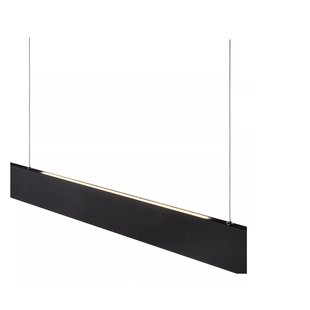 Lampe suspendue au-dessus de table à manger / bureau 36WLED élégant noir dimmable