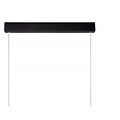 Lámpara colgante sobre mesa de comedor / escritorio 36W LED elegante negro regulable