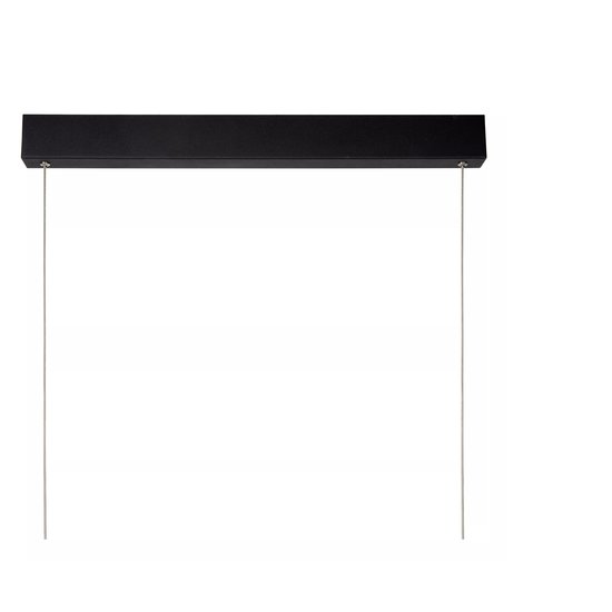 Lámpara colgante sobre mesa de comedor / escritorio 36W LED elegante negro regulable