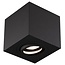 Fantasia square ceiling spot for GU10, 90x90mm, adjustable, aluminium, white, bulb not included