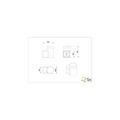 Matt black small wall lamp LED 1x4W 3000K