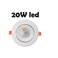 Profy Design dimmable recessed spot 20W 110mm to 130mm hole size 5 year warranty