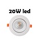 Profy Spot encastrable design dimmable 20W 110mm à 130mm taille de trou Garantie 5 ans