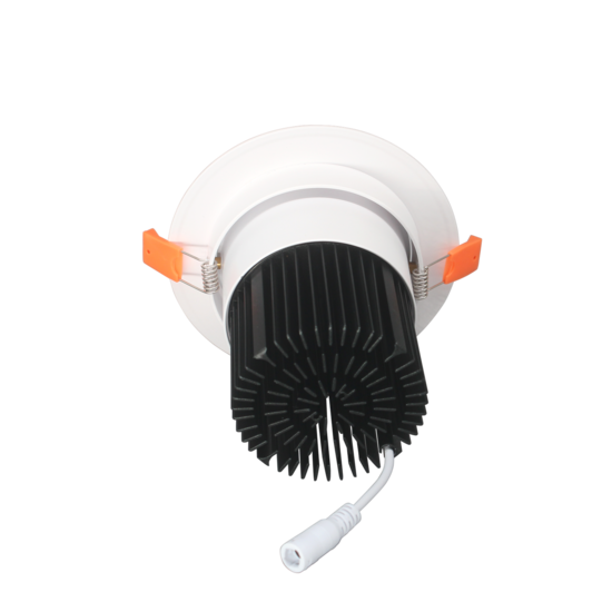Profy 6W design dimmable recessed spot 70mm to 85mm hole size 5 year warranty