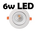 Profy Spot encastré dimmable design 6W Taille de trou 70mm à 85mm garantie 5 ant