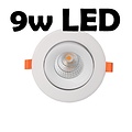 Profy 9W design dimmable recessed spot 70mm to 85mm hole size 5 year warranty