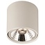 Moderne 1 spot lamp rond wit 12W