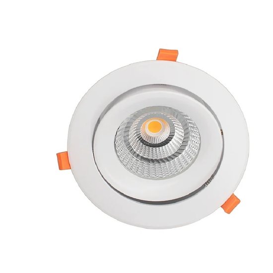 Profy Spot encastré dimmable 6W Dali ou 1-10V Garantie 5 ans Trou 70 mm 95 mm extérieur