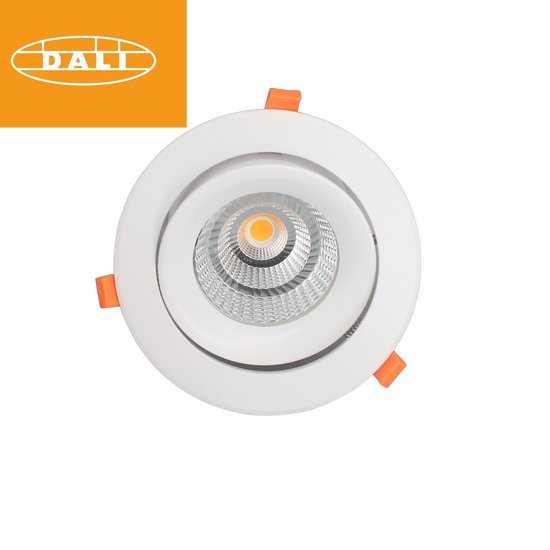 Profy 6W Dali or 1-10V dimmable recessed spot 5 yr warranty 70 mm hole 95 mm outside