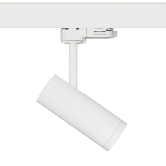 Zoomy 6W richtspot met draaibare lens van smalle 8° bundel tot 46° breed