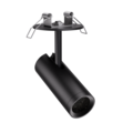 Zoomy Foco direccional de 12 W con lente giratoria desde un haz estrecho de 8° hasta un ancho de 46°