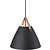 Scandinavian lamp white, black, beige 36 cm Ø