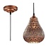 Trio Lighting Trio Lighting Lámpara colgante marroquí 19cm Ø E14 cobre antiguo - bronce antiguo - gris antiguo - Crea un ambiente íntimo en tu comedor