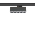 Spot rail design noir rectangulaire ou carré pour rail phase