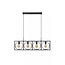 Stubborn and contemporary hanging lamp 4xE27 black