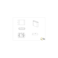 Thames applique murale extérieure LED 2x2,5W 3000K, blanc mat, aluminium moulé, IP54, 11,5x9x3 cm, non dimmable