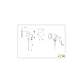 Ubangi richtbare grondspot voor GU10 max 28W, gegoten aluminium, antraciet, IP65 voor buiten