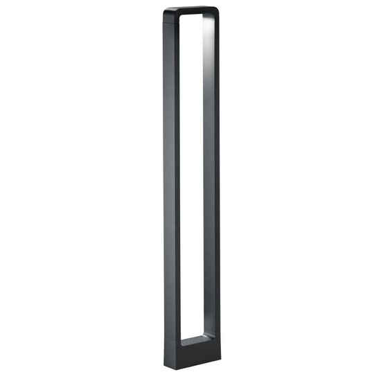 Poteau de jardin design LED graphite 4.5W 1 mètre de haut