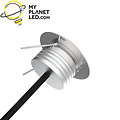 Recessed spotlight mini diameter 42mm IP67 dimmable 1 Watt