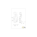 Sorrento LED floor lamp, block-shaped, 125 cm tall, 34W built-in LED 3400 lumen 3000K, dimmable via switch, matt black metal