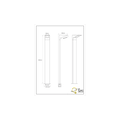 Trio Lighting Trio Lighting Lámpara de suelo exterior en forma de capucha LED 1x8W 3000K antracita - Ideal para crear una atmósfera acogedora al aire libre