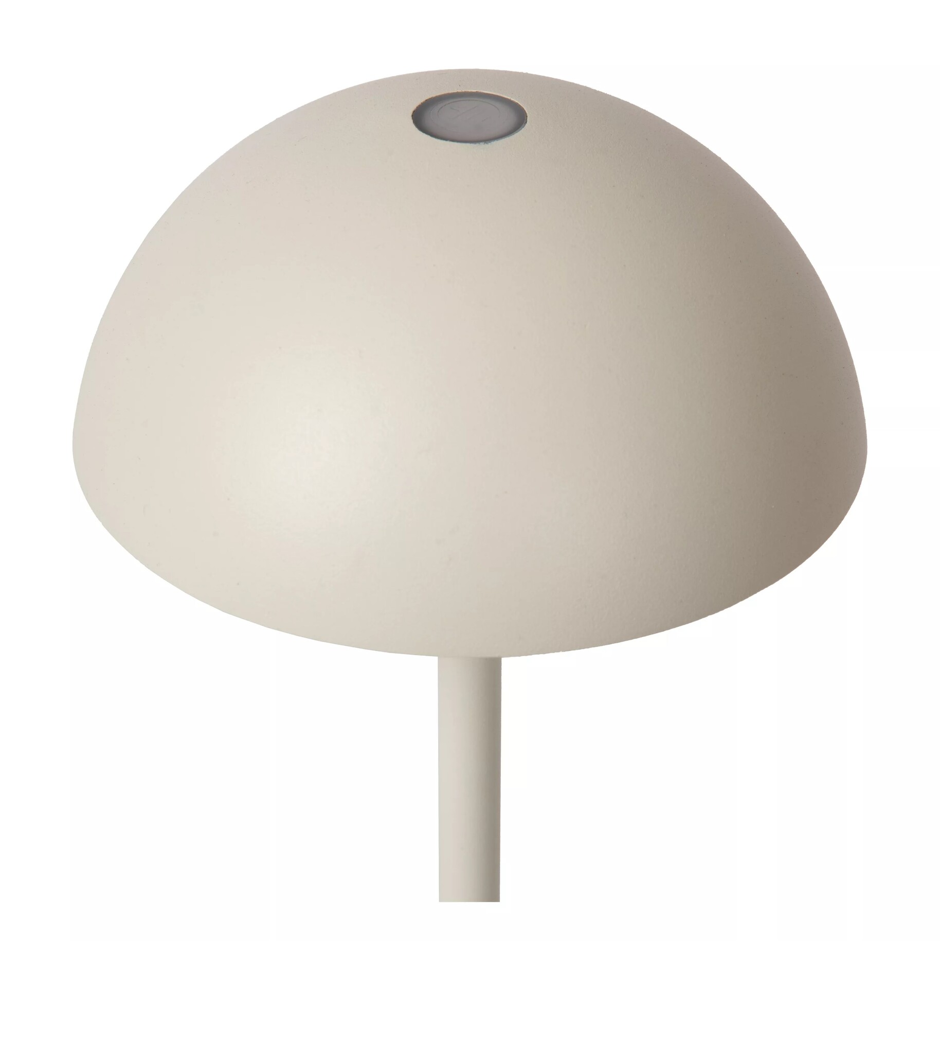 Lampe de table lumineuse extérieure LED blanche variateur tactile batterie  lampe de table dimmable lumière de jardin USB, revêtement en aluminium,  2,2W 180lm 2200K 2700K, DxH 11x38 cm, Sigor 450110140