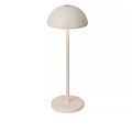 Lampe de table extérieure sans fil rechargeable USB blanche dimmable 1.5W