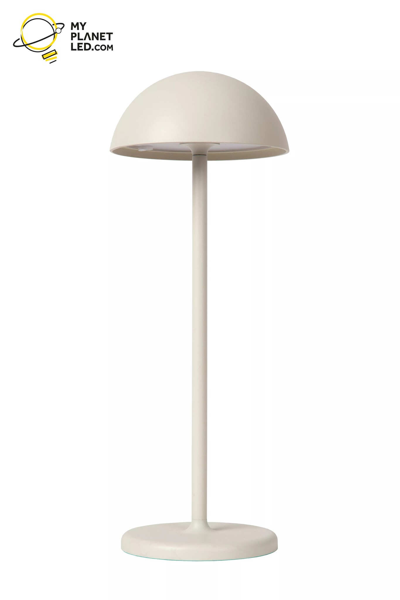 Lampe de table d'extérieur lampe de table LED blanche variateur tactile batterie  rechargeable lampe de jardin dimmable USB, rouille, métal acrylique, 2x LED  blanc chaud, DxH 11x38,5 cm