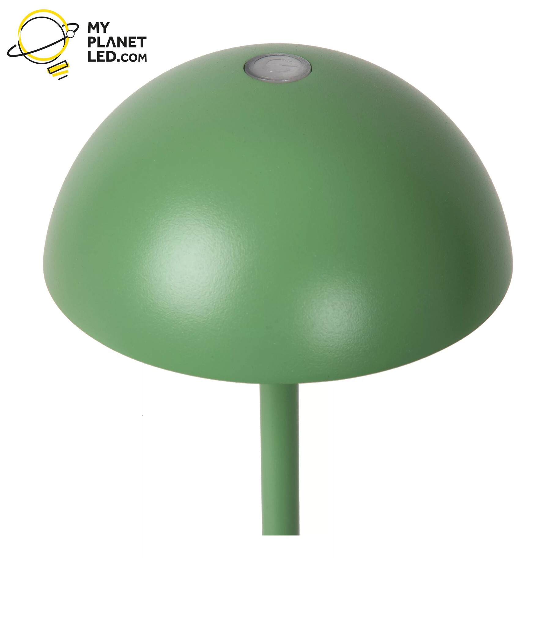 Lámpara de mesa exterior inalámbrica recargable USB verde