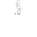 Large matte black circles floor lamp 36W 3000K (white or gray possible)