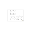 Square matt black 4-ceiling spot 4xGU10