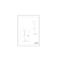 Handy rotatable floor lamp 1xE27 USB matt black