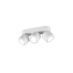 Trio Lighting Spot encastré ou en saillie blanc trio 3x5W 3000K