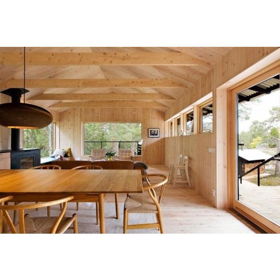 Hanglamp-karton wit-beige design karton ellips Ø 42cm E27