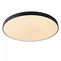 Riesige schwarze Deckenleuchte mit 80 cm Durchmesser, LED Dim 80W 2700K 3 StepDim