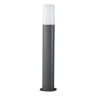 Borne métal noir E14 IP54 500mm haut