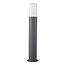 Bollard black metal E14 IP54 500mm high