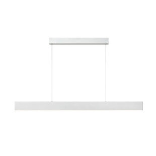 Hanglamp boven eettafel/bureau 36W LED strak wit dimbaar