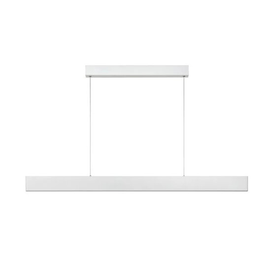 Lámpara colgante sobre mesa comedor/escritorio 36W LED blanco liso regulable